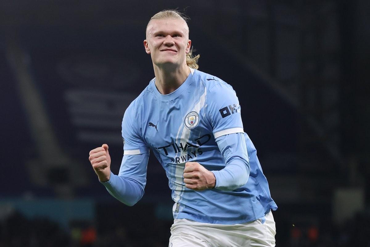 开云APP下载-6场8球3助攻，哈兰德是英超曼市德比参与进球最多的曼城球员